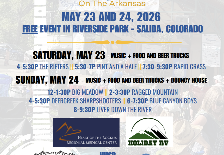 Bluegrass on the Arkansas May 23-24th