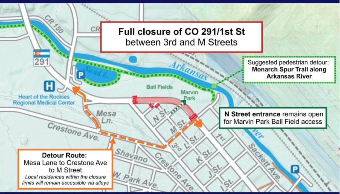 Highway 291 Closure Begins Today for Summer Improvement Project