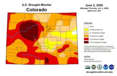 Colorado Drought Conditions Worsen as Nearly Entire State Falls Into Drought