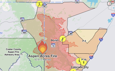 Aspen Acres Fire Nears 92,000 Acres as Evacuations Expand