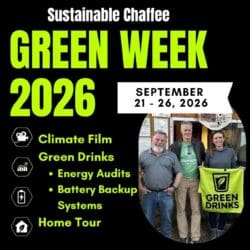 Green Week Begins Sept. 21st