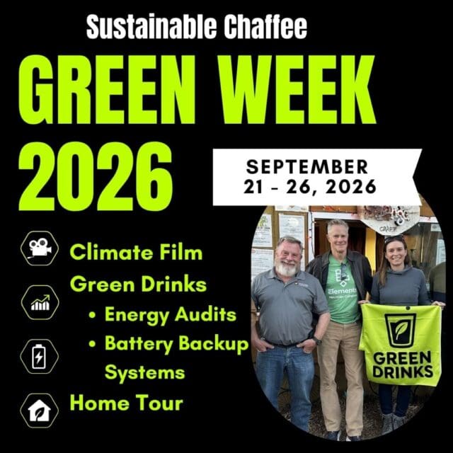 Green Week Begins Sept. 21st