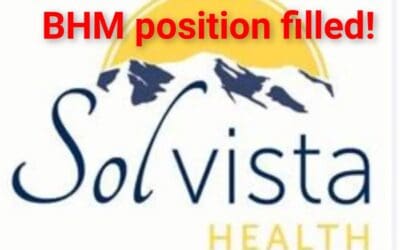 Behavioral Health Specialist Position Filled