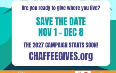 ChaffeeGIVES Kickoff Oct. 23rd