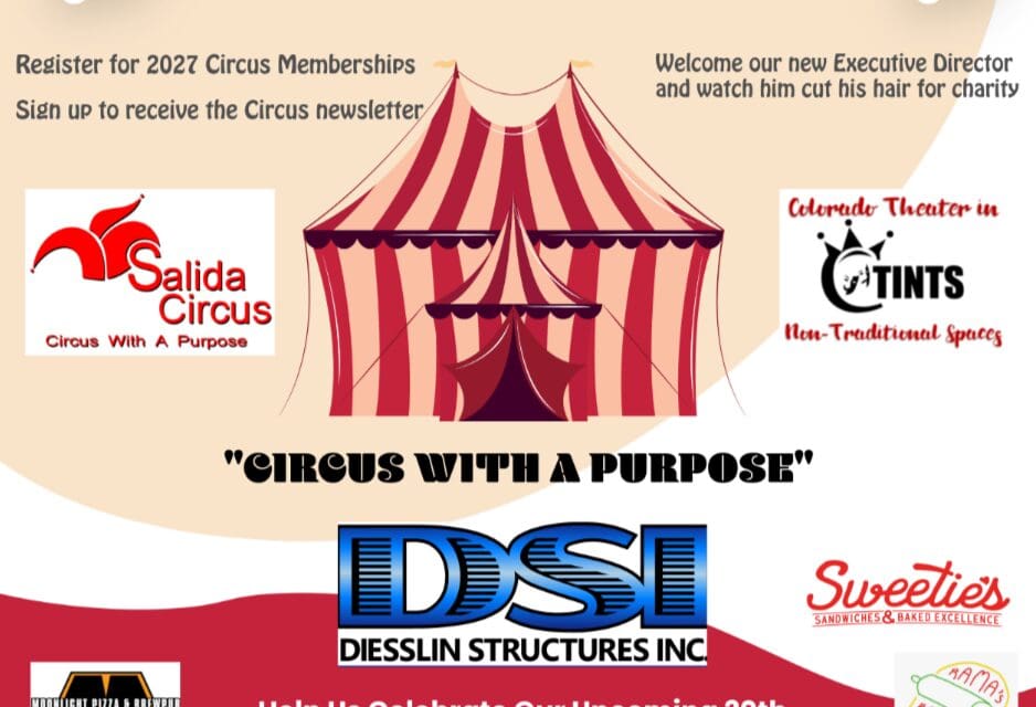 Salida Circus Open House Nov. 1st